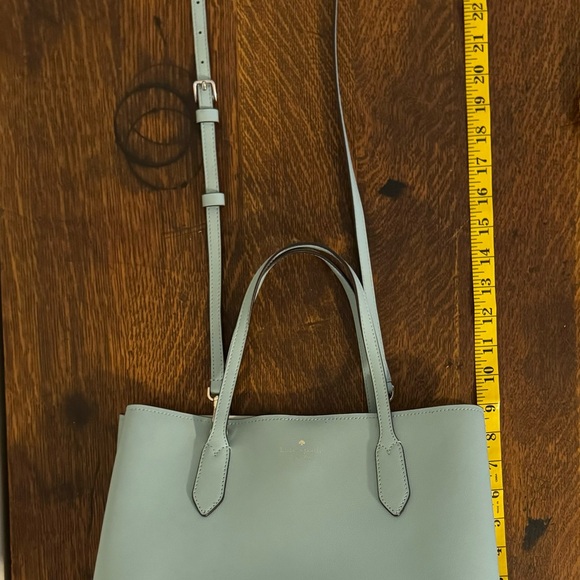 Kate Spade Robin Egg Blue purse - Picture 2 of 7